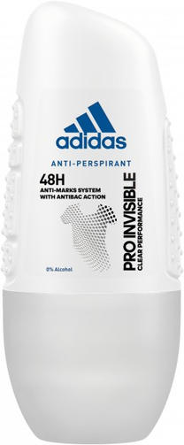 ADIDAS 50ML ROLL -ON WOMAN PRO INVISIBLE/роликовый дезодорант-антиперспирант
