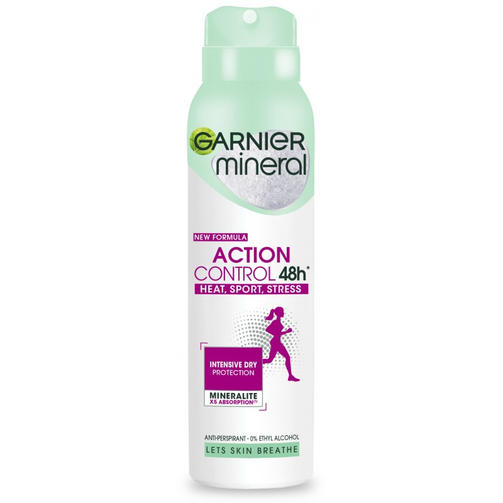 GARNIER WOMAN DEO SPRAY 150ML ACTION CONTROL/дезодорант-спрей