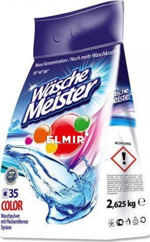 WASCHEMEISTER стиральный порошок 2,625 кг COLOR/35 стирок