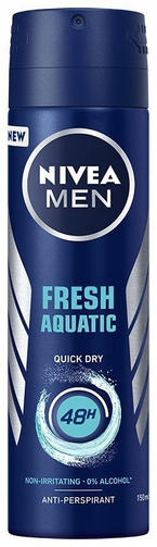 NIVEA дезодорант спрей 150 ML MEN FRESH AQUATIC