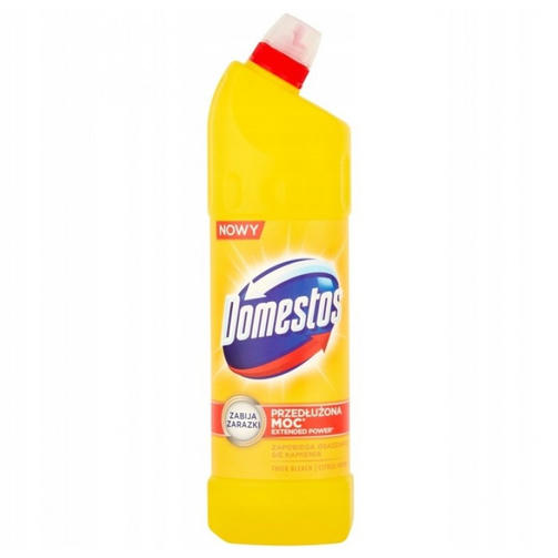 DOMESTOS 1.25L средство для чистки унитаза ЛИМОН