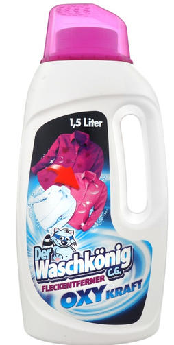 DER WASCHKONIG C.G.жидкий пятновыводитель 1500 ML для цветных тканей