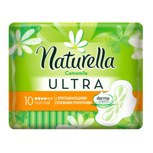 NATURELLA прокладки 10 шт ULTRA NORMAL на 4 капли