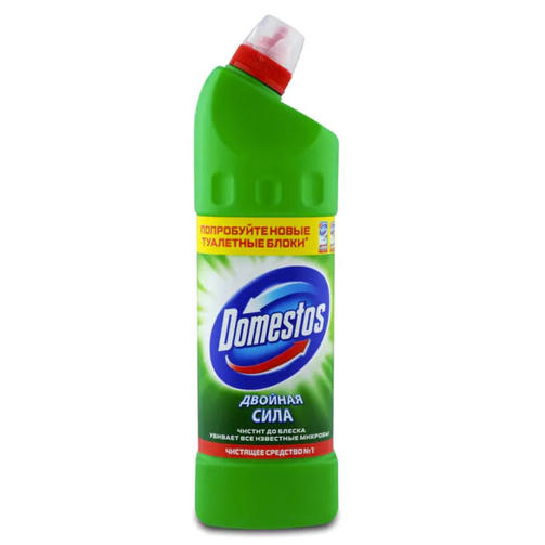 DOMESTOS 1 L средство для чистки унитаза ХВОЙНАЯ СВЕЖЕСТЬ