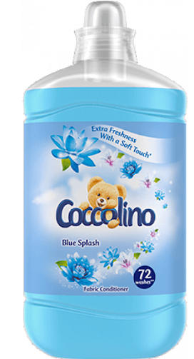 COCCOLINO кондиционер для белья 1,8L BLUE SPLASH ( 72 стирки)