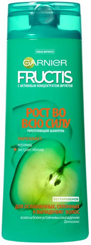 FRUCTIS шампунь 400 мл РОСТ ВО ВСЮ СИЛУ/для укрепления волос