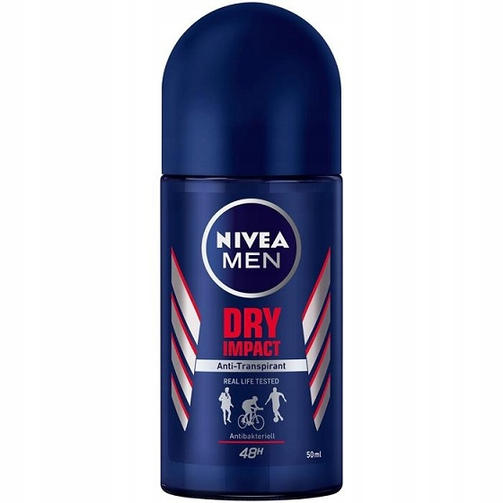 NIVEA DEO ROLL-ON MEN DRY IMPACT/дезодорант ролик