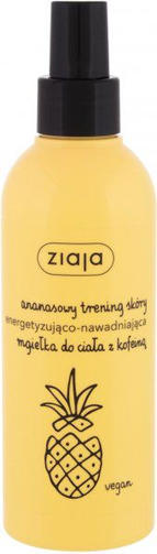 ZIAJA спрей-мист для тела с кофеином Ананасовый 200ML/питает и освежает кожу