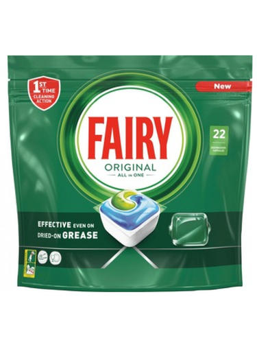 FAIRY 22шт ALL IN ONE REGULAR /таблетки для посудомоечных машин