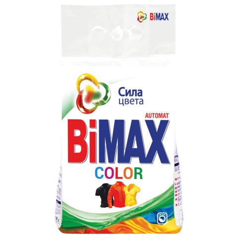 BiMAX стиральный порошок 3 кг COLOR