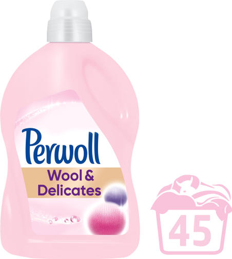 PERWOLL 2,7 L жидкое средство для стирки WOOL&DELICATES/для шерстяных и деликатных тканей