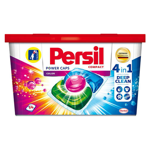 PERSIL капсулы 14 шт POWER CAPS COLOR 4в1