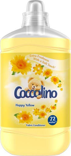 COCCOLINO кондиционер для белья 1,8L HAPPY YELLOW ( 72 стирки)