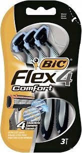 BIC FLEX 4 COMFORT одноразовые станки 10 шт