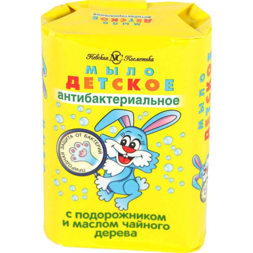 НК мыло туалетное ДЕТСКОЕ с анибактериальным эффектом 90 гр