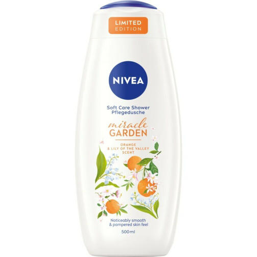 NIVEA гель для душа 500ML MIRACLE GARDEN ORANGE/Апельсин