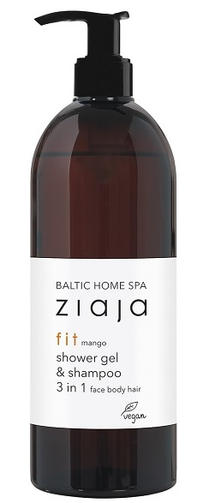ZIAJA шампунь и гель для душа Манго 3в1 500ML Baltic Home SPA FIT