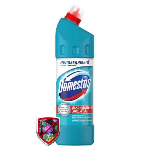 DOMESTOS 1 L средство для чистки унитаза СВЕЖЕСТЬ АТЛАНТИКИ