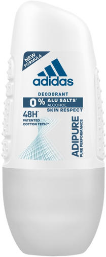 ADIDAS 50ML ROLL -ON WOMAN ADIPURE/роликовый дезодорант-антиперспирант