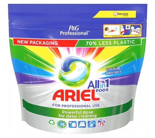 ARIEL 75 COLOR PROTECT PROFESSIONAL/капсулы для стирки