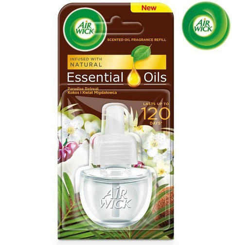 AIR WICK ELEC. ZAP.19ML KOKOS I KWIAT MIGDAŁOWCA/Кокос и цветок миндаля