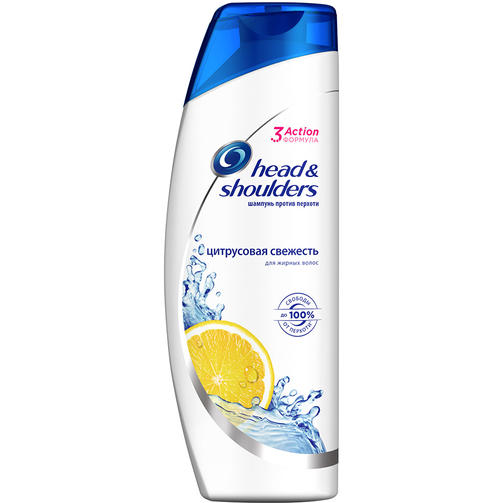 HEAD&SHOULDERS шампунь 400ML ЦИТРУСОВАЯ СВЕЖЕСТЬ