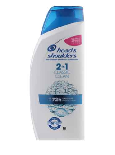 HEAD&SHOULDERS шампунь 200ML CLASSIC CLEAN 2w1/очищающий