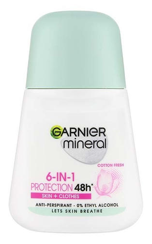 GARNIER WOMAN ROLL-ON 50 ML PROT 6 COTTON FRESH/роликовый дезодорант Свежесть хлопка