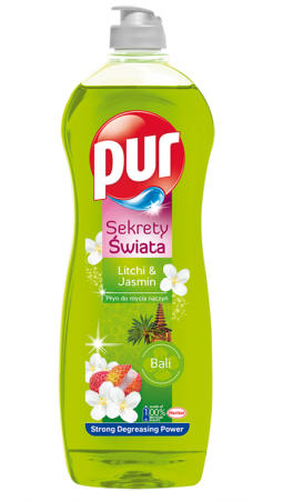 PUR средство для посуды бальзам LITCHI&JASMIN 750 мл