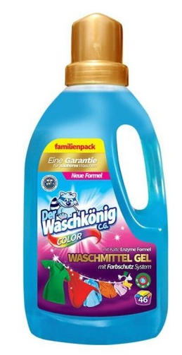 DER WASCHKONIG C.G.гель для стирки 1,625 л COLOR/54 стирки
