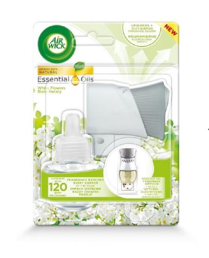AIR WICK электрический освежитель воздуза 19ML BIAŁE KWIATY/комплект Райские цветы