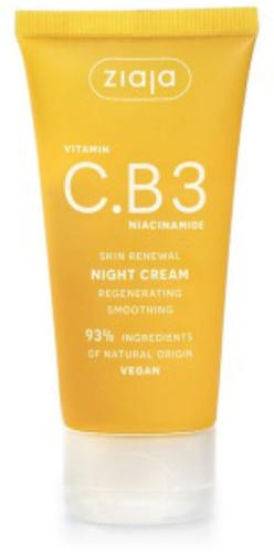 ZIAJA крем для лица ночной с витамином C и ниацинамидом 50ML