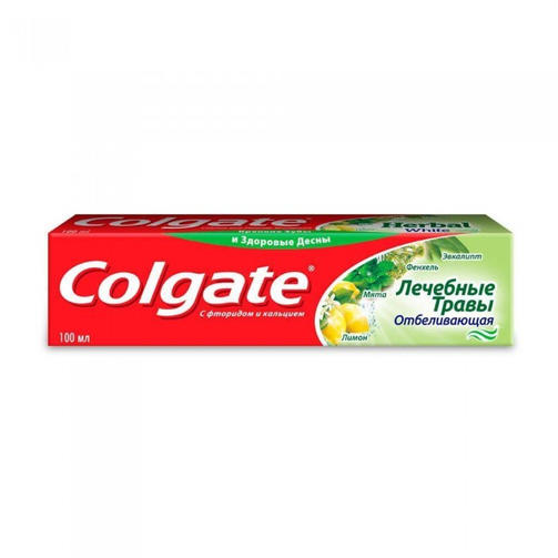 COLGATE 100 мл ЛЕЧЕБНЫЕ ТРАВЫ ОТБЕЛИВАЮЩАЯ