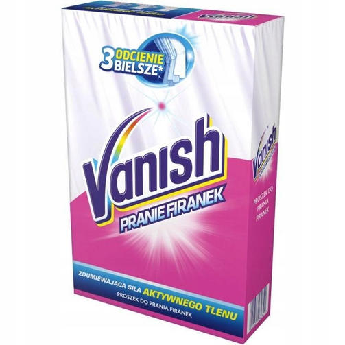 VANISH 400г порошок отбеливающий для штор