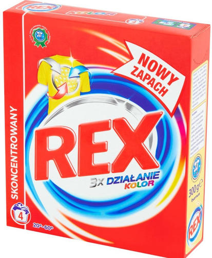 REX COLOR стиральный порошок 300 гр