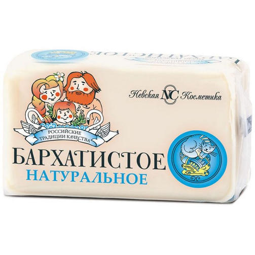 НК мыло туалетное БАРХАТИСТОЕ 140 гр