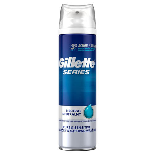 GILLETTE 200 ML гель для бритья PURE SENSITIVE