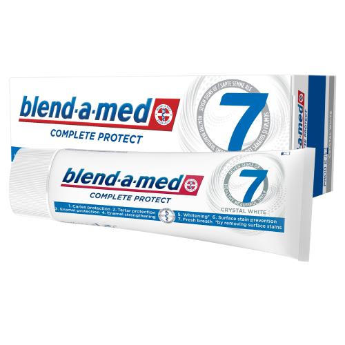 BLEND A MED зубная паста 75ml C7 CRYSTAL WHITE