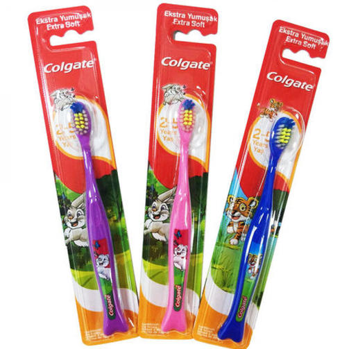 COLGATE детская зубная щетка от 2 до 5 лет