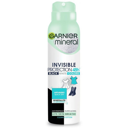 GARNIER WOMAN DEO SPRAY 150ML INVISIBLE BWC