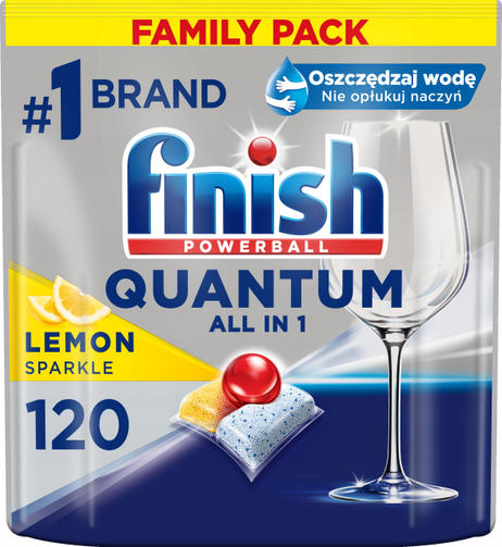 FINISH Tabl Quantum All in One a120 LEMON/для посудомоечных машин