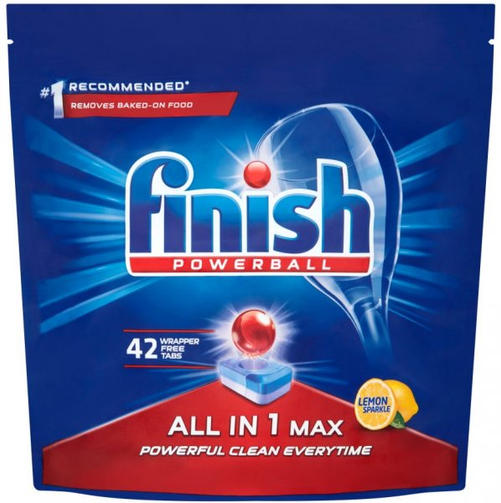 FINISH Tabs 42 All in max LEMON/для посудомоечных машин