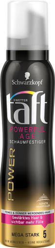 TAFT 150ML Powerful Age 5/пенка для волос
