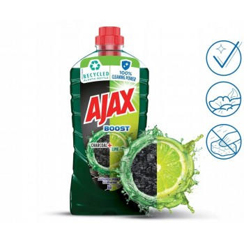 AJAX 1L универсальная жидкость для уборки Уголь + Лайм