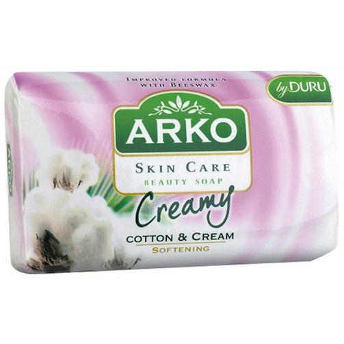 ARKO 90 гр увлажняющее крем-мыло ХЛОПОК и КРЕМ