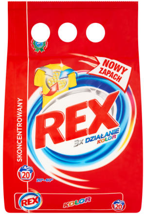 REX COLOR стиральный порошок 1,5 кг