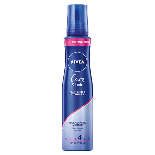 NIVEA пенка для волос CARE&HOLD 4 150 мл /пенка для укладки