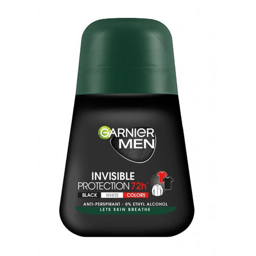 GARNIER MEN ROLL-ON 50 ML INVISIBLE PROTECTION 72 H