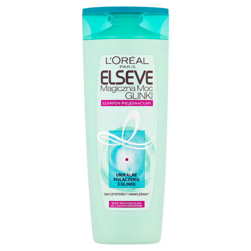 ELSEVE шампунь 400 ML MAG.MOC GLINKI/увлажняющий для нормальных и жирных волос