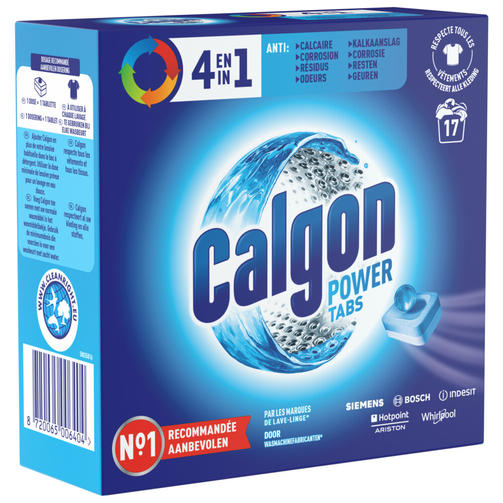 CALGON 17шт. Средство для смягчения воды в таблеткахs Powerball